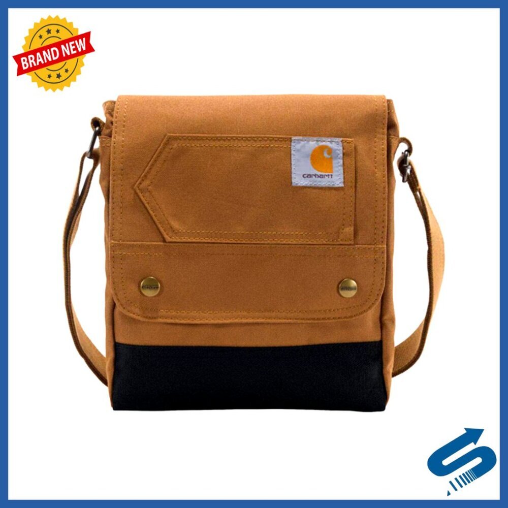 Durable Crossbody Bag with Snap Closure, Adjustable Strap, Multiple Pockets